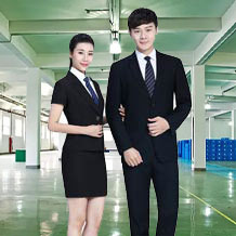 平駁領(lǐng)短袖修身職業(yè)套裝FX06