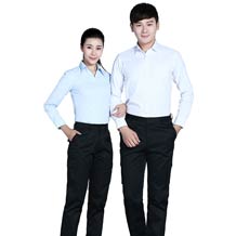 時(shí)尚翻領(lǐng)男女精品襯衫ZL002